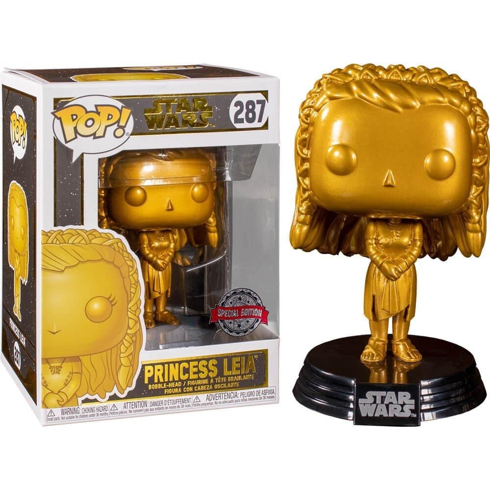 Funko Star Wars Pop! : Princesa Leia Bobble-Head Funko Star Wars Pop! : Princesa Leia Bobble-Head